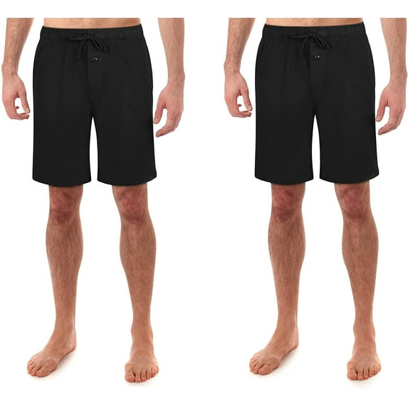 Fruit of the Loom Men's Jersey Knit Sleep Shorts 2-Pack, Sizes S-5XL