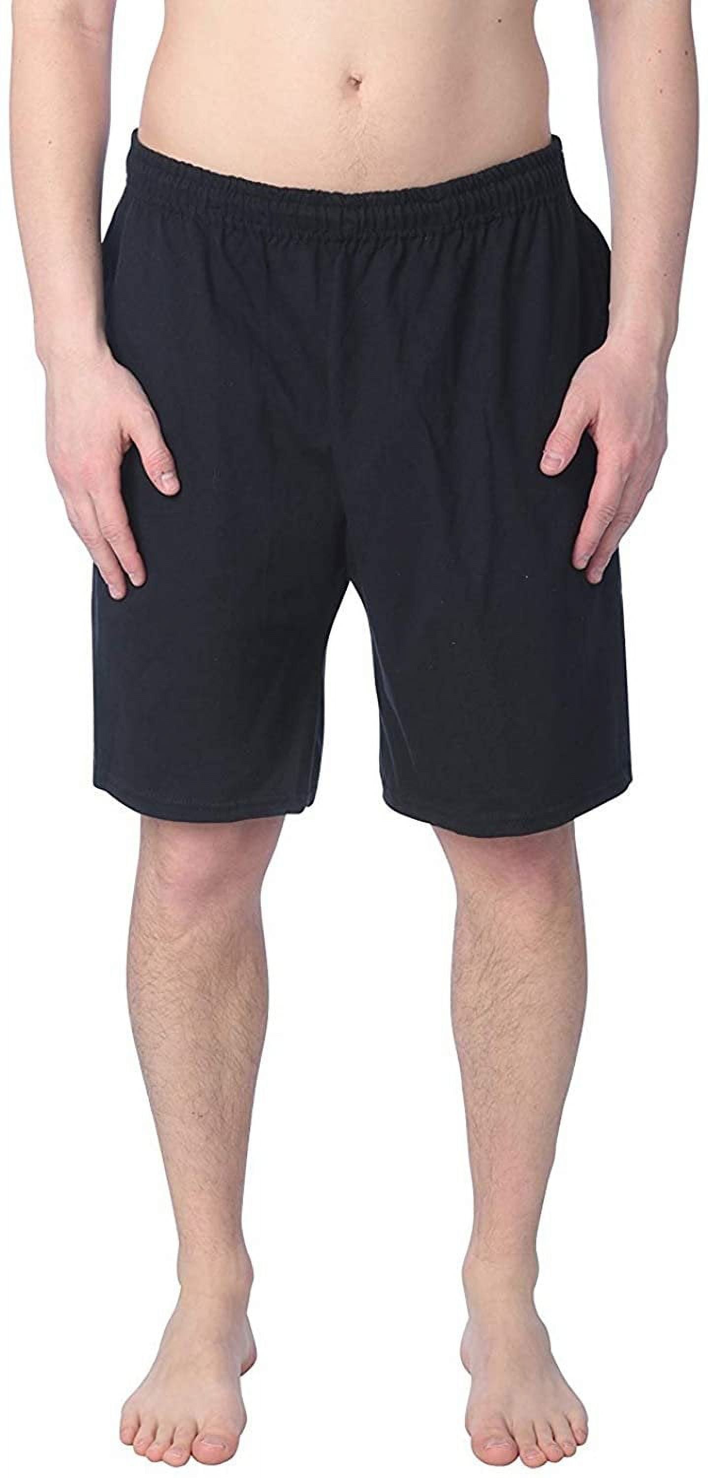 Fruit Of The Loom Men's Jersey Shorts With Side Pockets Deals ...