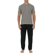 Fruit of the Loom Men's Big Size Jersey knit Top and Pant 2 piece Set ...