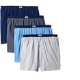 thumbnail image 1 of Fruit of the Loom Men's Knit Boxer (5 Pack) (Small, Cotton Stretch Multi-Color), 1 of 1