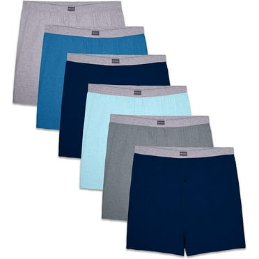 Fruit of the Loom Men’s Micro Stretch Long Leg Boxer Briefs, 6 Pack ...