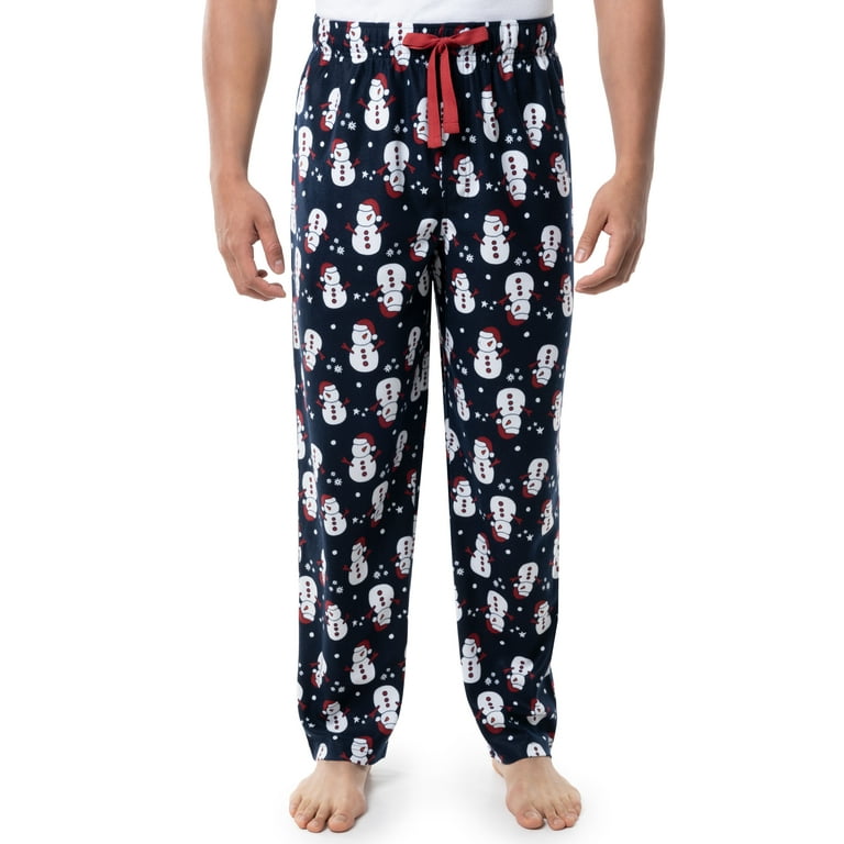 Fruit of the Loom Men s Matte Fleece Holiday Print Pajama Pants Sizes S 5XL Walmart
