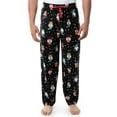 thumbnail image 1 of Fruit of the Loom Men's Matte Fleece Holiday Print Pajama Pants, Sizes S-5XL, 1 of 5