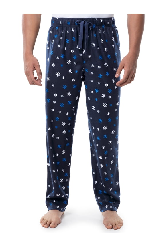 Men's Matte Fleece Holiday Print Pajama Pants, Sizes S-5XL