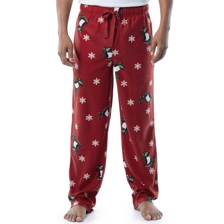 Fruit of the Loom Men s Matte Fleece Holiday Print Pajama Pants Sizes S 5XL