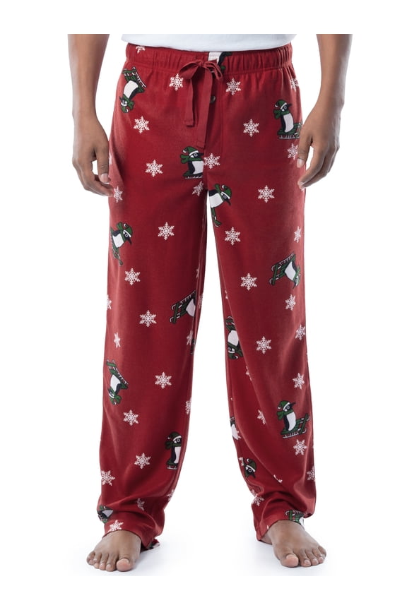 Men's Matte Fleece Holiday Print Pajama Pants, Sizes S-5XL