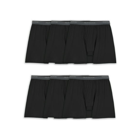 Fruit of the Loom Men's Micro-Stretch Boxer Briefs, 6-Pack