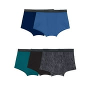 Fruit of the Loom Men's Micro-Stretch Short Leg Boxer Briefs, 5-Pack