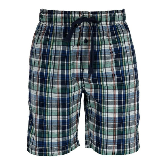 Fruit of the Loom Men's Microsanded Woven Sleep Short, Black, X-Large