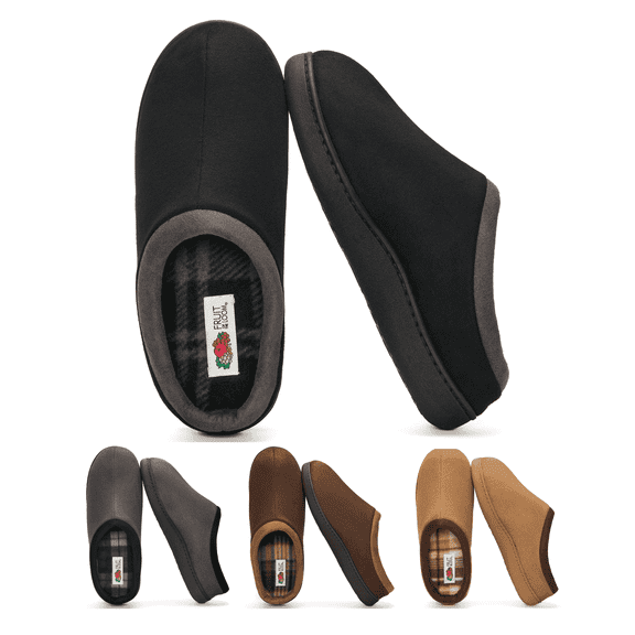 Fruit Of The Loom Mens Microsuede Clog