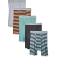 thumbnail image 1 of Fruit of the Loom Men's No Ride Up Boxer Brief Traditional Fly,Assorted 5 Pack,Small, 1 of 5