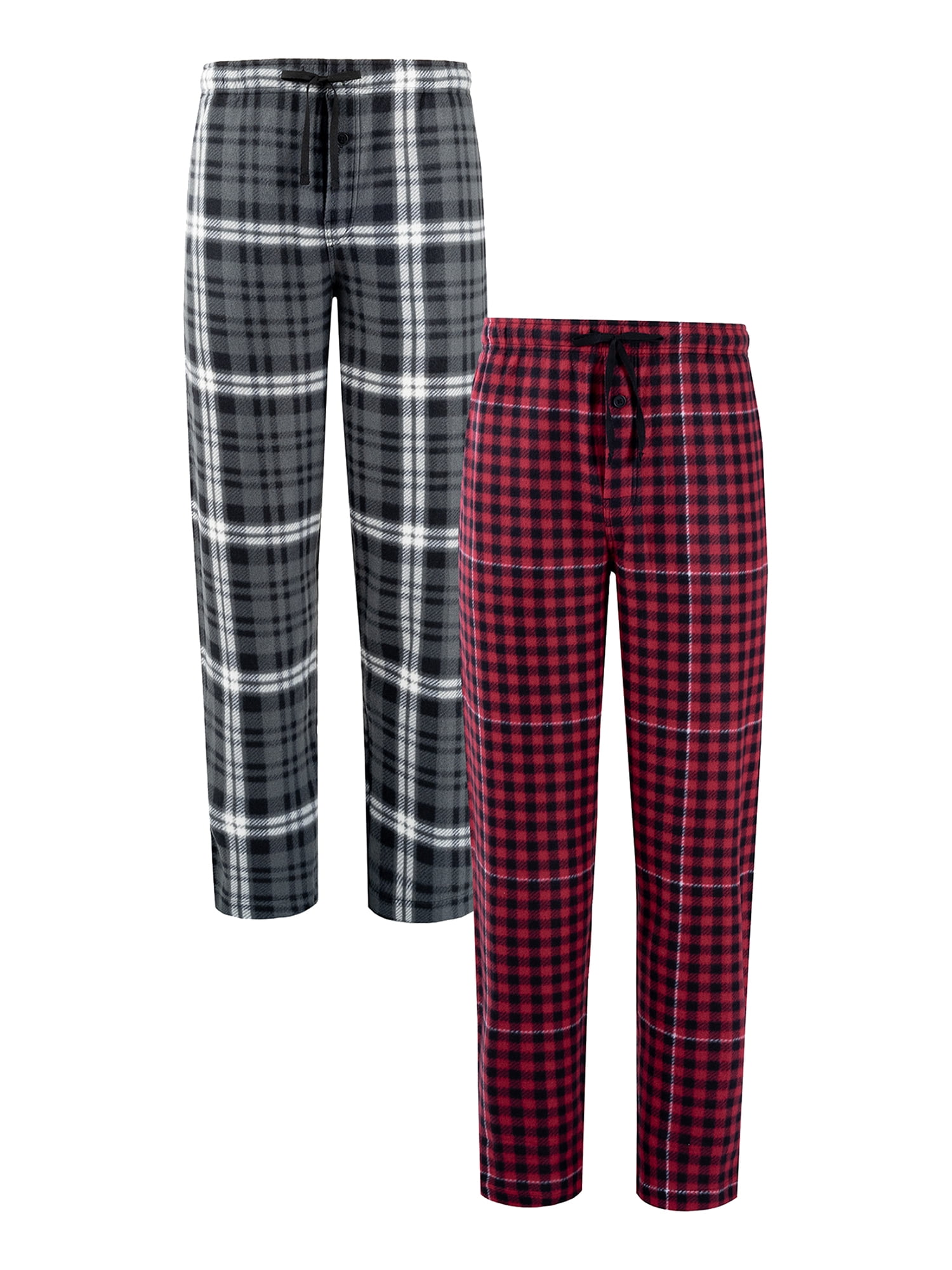 Fruit of the Loom Men s and Big Men s 2 pack Jersey Knit Sleep Pant Walmart