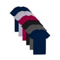 thumbnail image 1 of Fruit of the Loom Men's Assorted Fashion Pocket T-Shirts, 6 Pack, Extended Sizes, 1 of 8