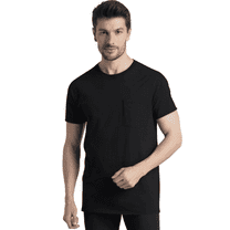 Fruit of the Loom Men's Pocket T-Shirt Undershirts, 6-Pack