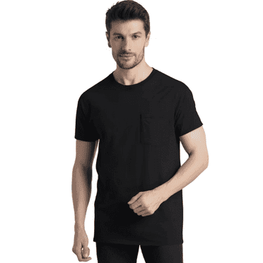Fruit of the Loom Men's Pocket T-Shirt Undershirts, 6-Pack