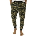 Fruit of the Loom Men's Poly Rayon Camo Jogger Sleep Pant