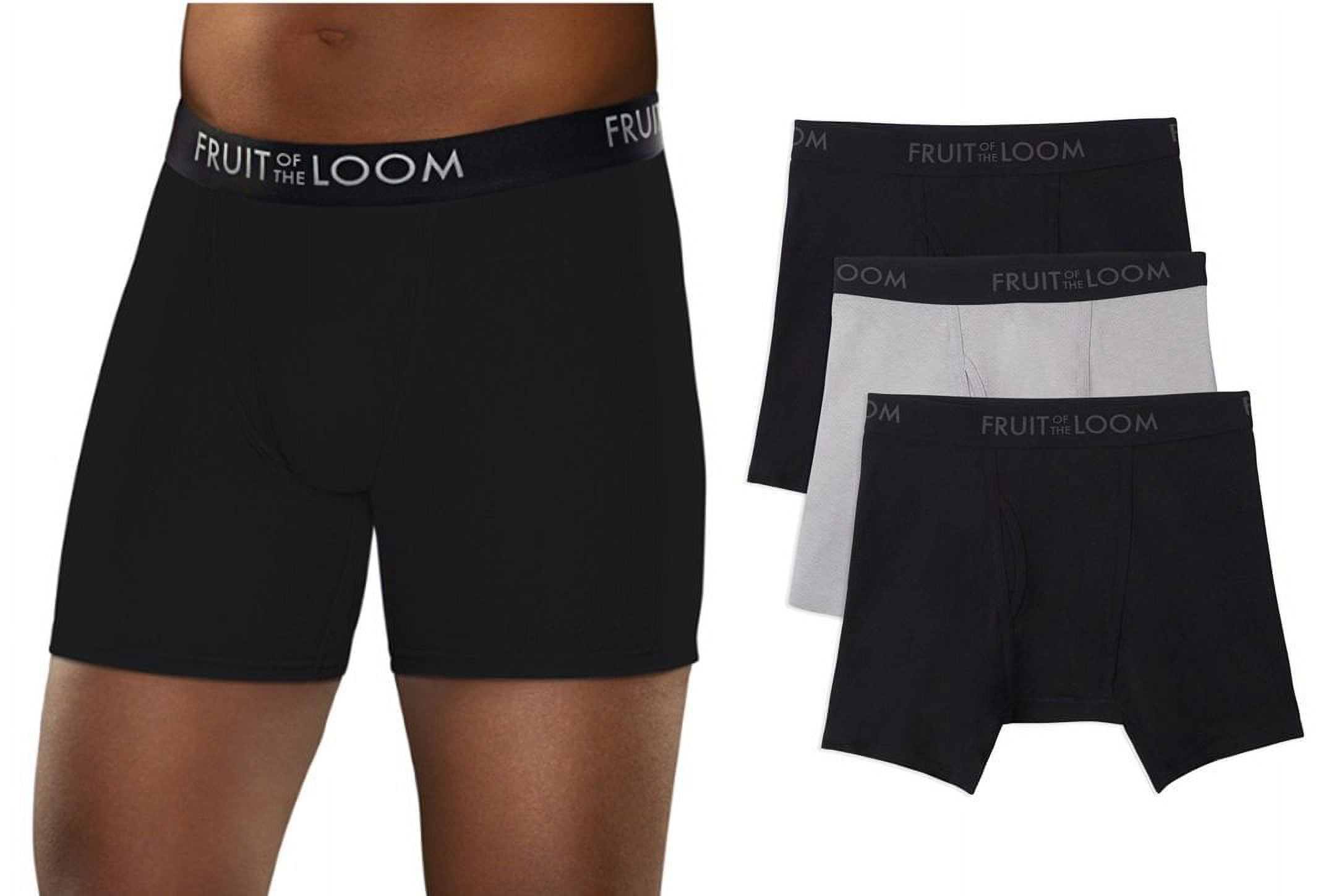 Men's Breathable Cotton Micro-Mesh Assorted Color Boxer Brief