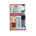 thumbnail image 1 of Fruit of the Loom Men's Premium Coolzone Cotton 4-Way Stretch Boxer Briefs 4-PK Solid And Prints-M, 1 of 7