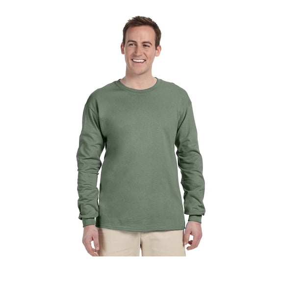 Fruit of the Loom Men's Ribbed Cuffs Jersey T-Shirt, Style 4930