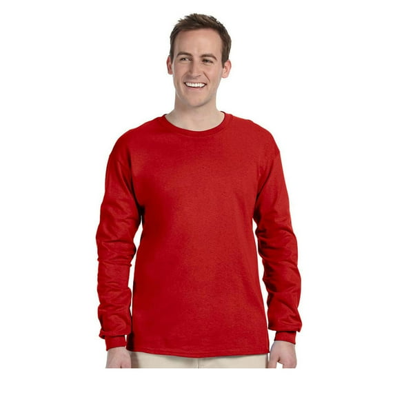 Fruit of the Loom Men's Ribbed Cuffs Jersey T-Shirt, Style 4930