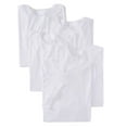 thumbnail image 1 of Fruit of the Loom Men's White Crew T-Shirt, White, XXX-Large (Pack of 5), 1 of 4