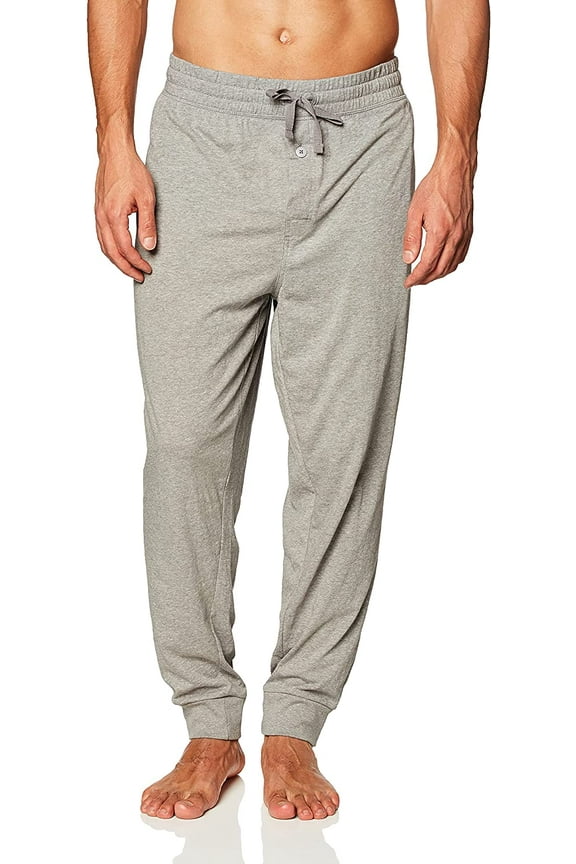 Men's & Big & Tall Men's Sleep Jersey Jogger Sleep Pant, Sizes S-6XL & LT-3XLT
