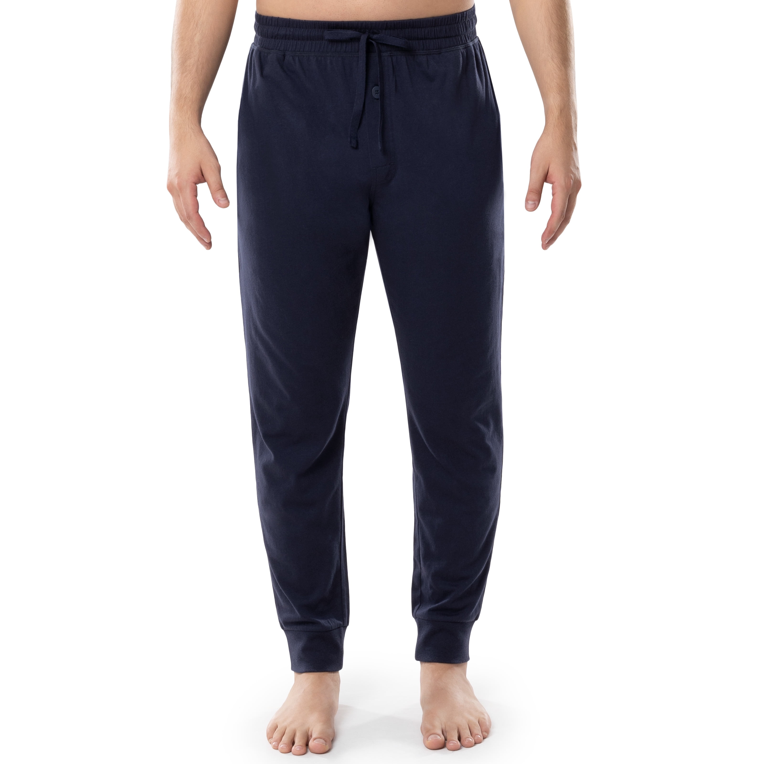 Fruit of the Loom Men's Sleep Jersey Knit Jogger Sleep Pant, Sizes S