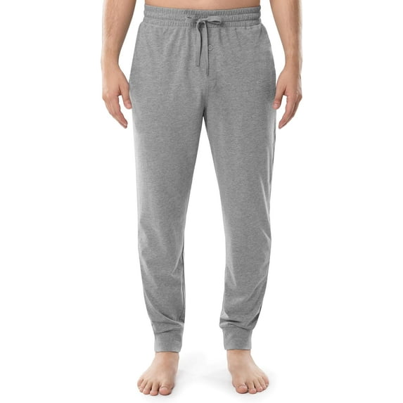 Fruit of the Loom Men's & Big & Tall Men's Sleep Jersey Jogger Sleep Pant, Sizes S-6XL & LT-3XLT