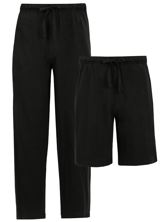 Men's Sleep Short and Pant Bundle, 2-Pack, Sizes S-XL