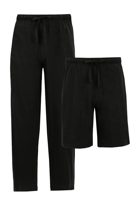 Men's Sleep Short and Pant Bundle, 2-Pack, Sizes S-XL