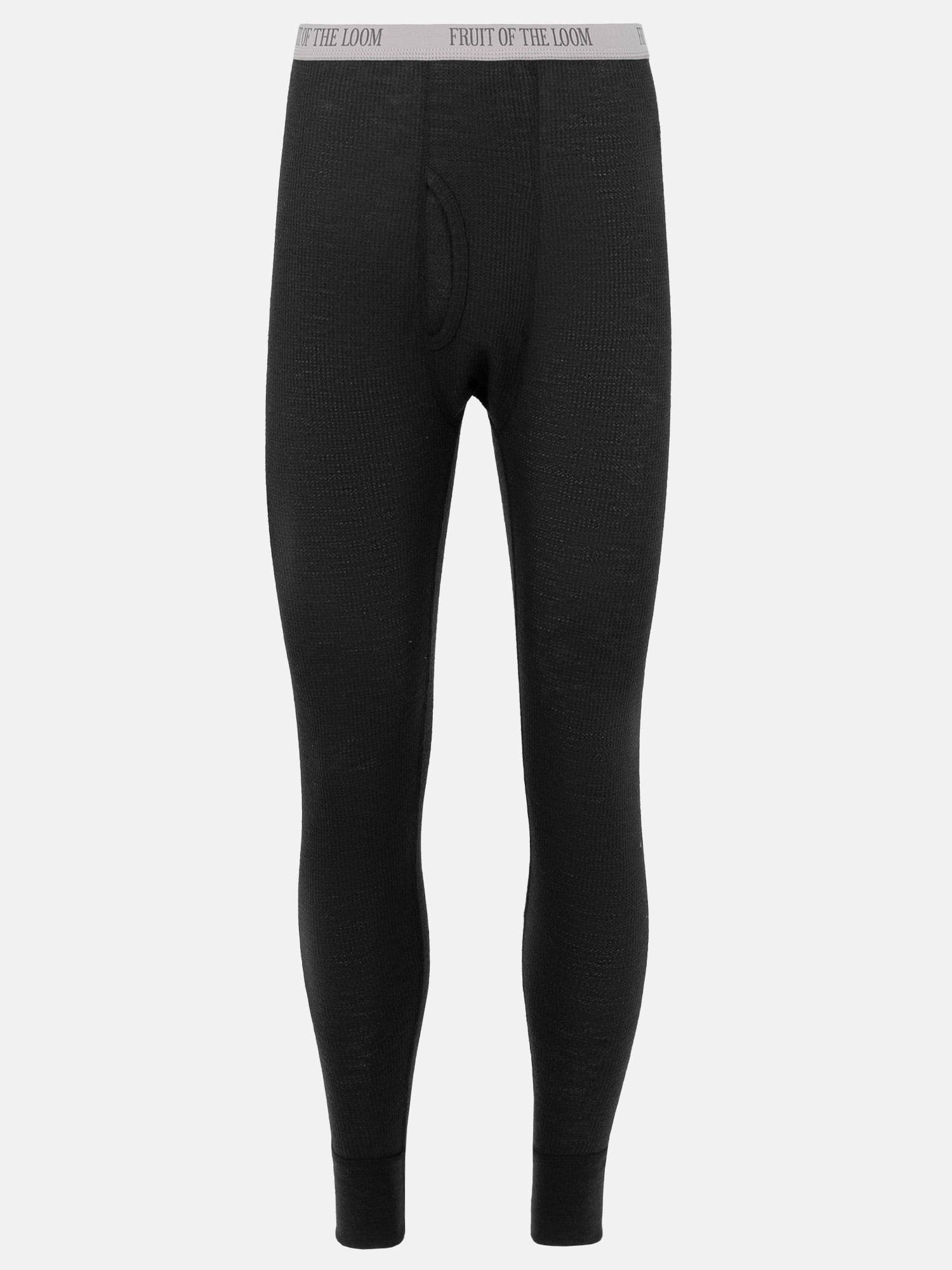 Fruit of the Loom Men's Slub Waffle Thermal Underwear Bottom, Sizes S-5XL