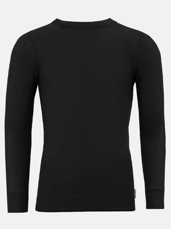 Men's Slub Waffle Thermal Underwear Crew Top, Sizes S-5XL