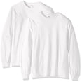 thumbnail image 1 of Fruit of the Loom Men's Soft Long Sleeve Lightweight Crew Neck T-Shirt - 2 Pack, 1 of 4