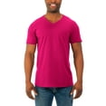 thumbnail image 1 of Fruit of the Loom Men's Soft Short Sleeve Lightweight V-Neck T-Shirt - 2 Pack, 1 of 6