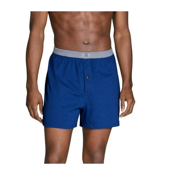 Fruit of the Loom Men's Soft Stretch Knit Boxer 5 Pack
