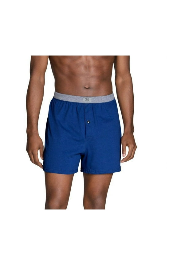 Men's Soft Stretch Knit Boxer 5 Pack