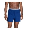 thumbnail image 1 of Fruit of the Loom Men's Soft Stretch Knit Boxer 5 Pack, 1 of 5