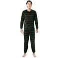 thumbnail image 1 of Fruit of the Loom Men's Solid & Printed Pajama Union Suit, Sizes S-5XL, 1 of 10