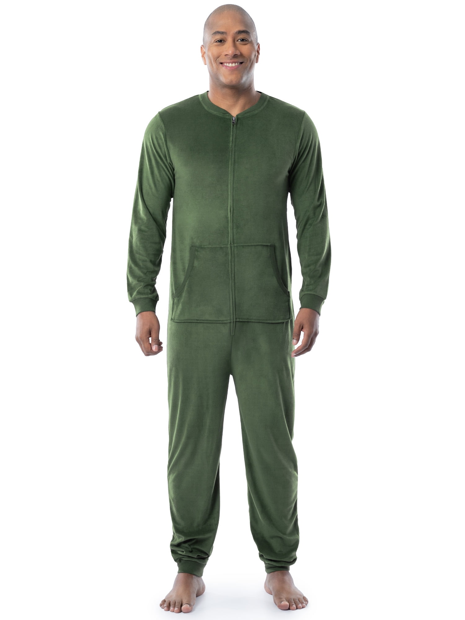 Fruit of the Loom Men's Solid & Printed Pajama Union Suit, Sizes S-5XL