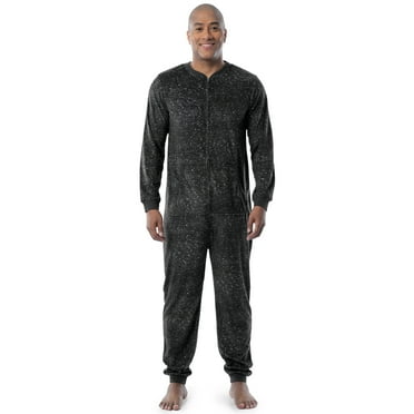 Fruit of the Loom Men's Solid & Printed Pajama Union Suit, Sizes S-5XL