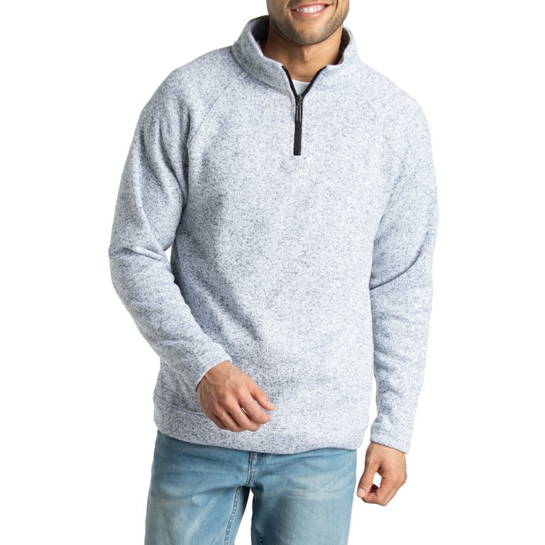 Fruit of the loom half zip fleece hotsell