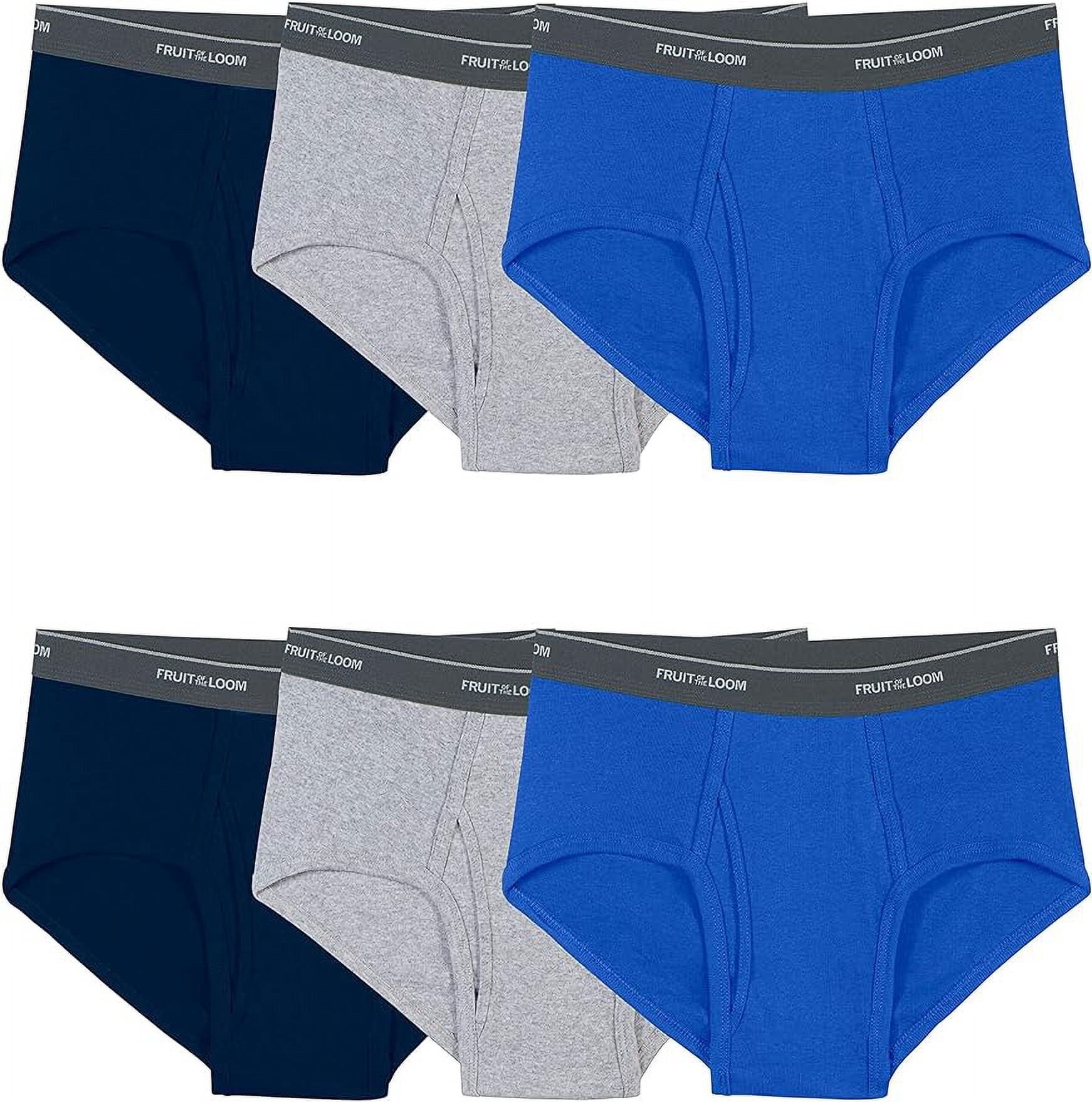 Fruit of the Loom Men's Tag-Free Cotton Briefs - LARGE - Walmart.com
