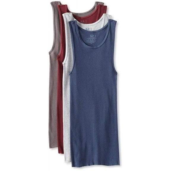 Fruit of the Loom Men's Tag-free Classic A-shirts Assorted, XL - 5 Pack