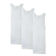 Fruit of the Loom Men's Tank A-Shirts, 3 Pack