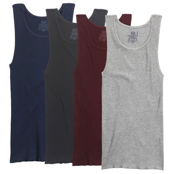 Fruit of the Loom Men's Tank A-Shirts, 5 Pack
