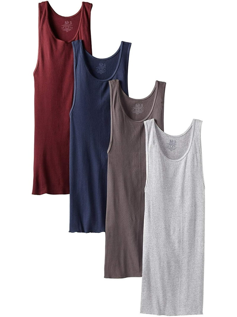 Fruit of the Loom Men's Sleeveless Tank A-Shirts, 5 Pack - Walmart.com
