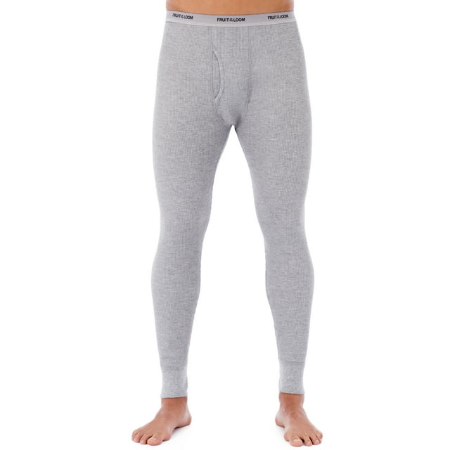 Fruit of the Loom Men's Thermal Waffle Baselayer Underwear Pant