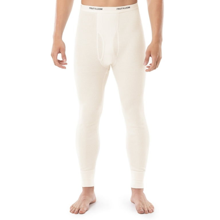 Fruit of the Loom Men's Thermal Waffle Baselayer Underwear Pant