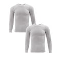 thumbnail image 1 of Fruit of the Loom Men's Thermal Waffle Crew Top, 2-Pack, Sizes S-5XL, 1 of 8