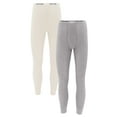 thumbnail image 1 of Fruit of the Loom Men's Thermal Waffle Underwear Bottom, 2-Pack, Sizes S-5XL, 1 of 12